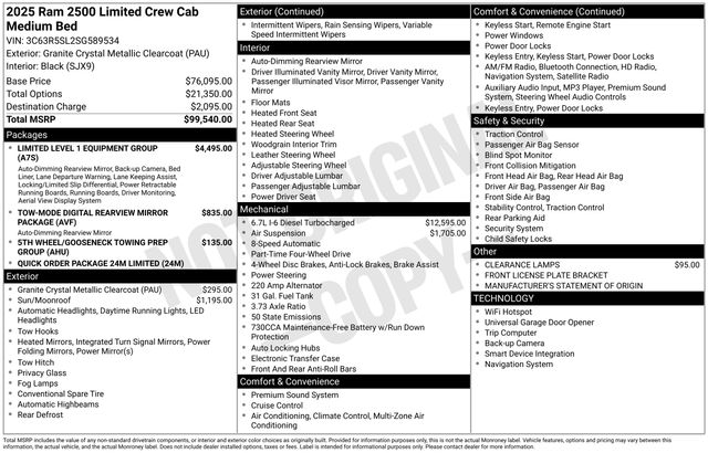2025 RAM 2500 Limited - Photo 5