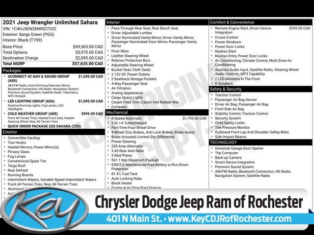 2021 Jeep Wrangler Unlimited Sahara's photo