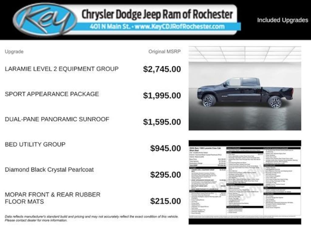 New 2026 Ram 1500 Laramie Pickup