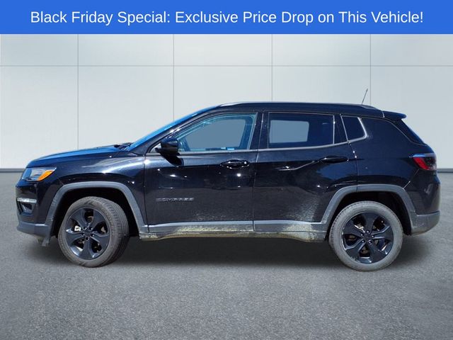Used 2021 Jeep Compass Altitude with VIN 3C4NJDBB6MT541250 for sale in Rochester, NH