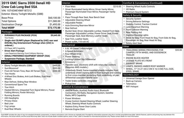 2019 GMC Sierra 3500 Denali HD Denali's photo