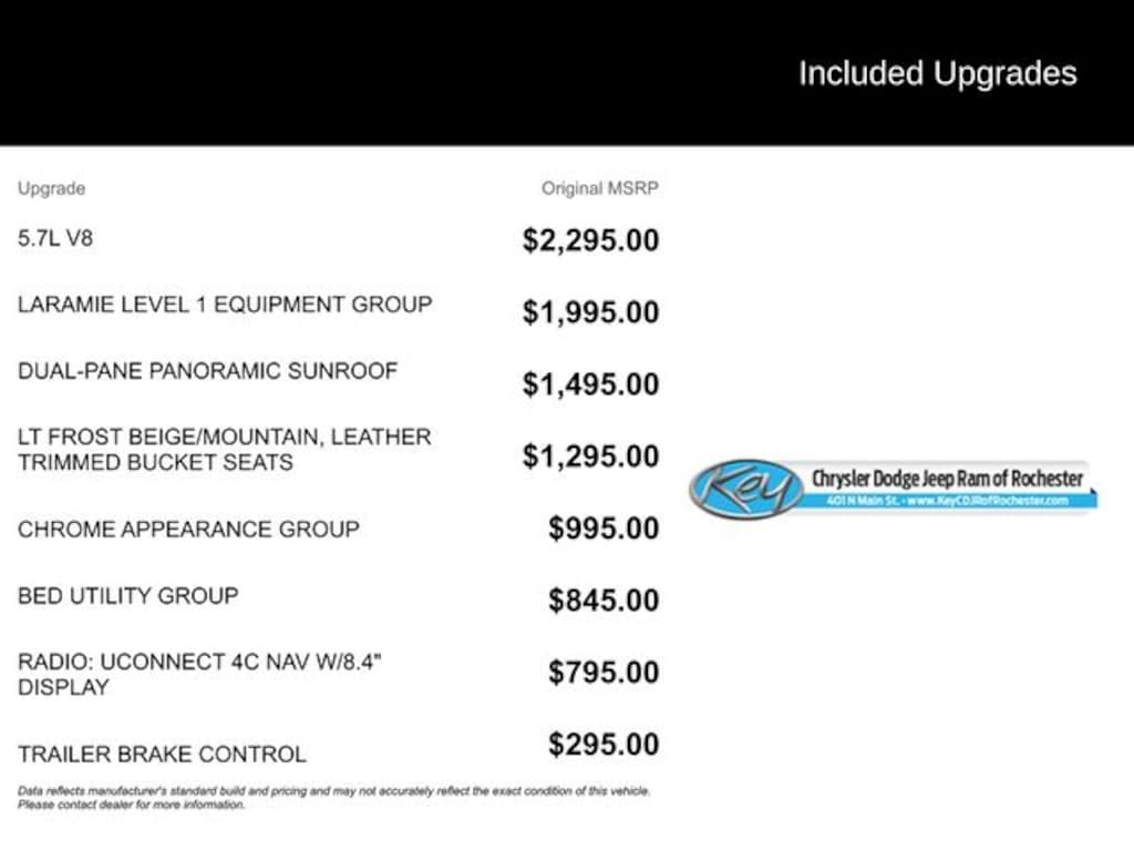 Used 2021 Ram 1500 Laramie Truck Crew Cab