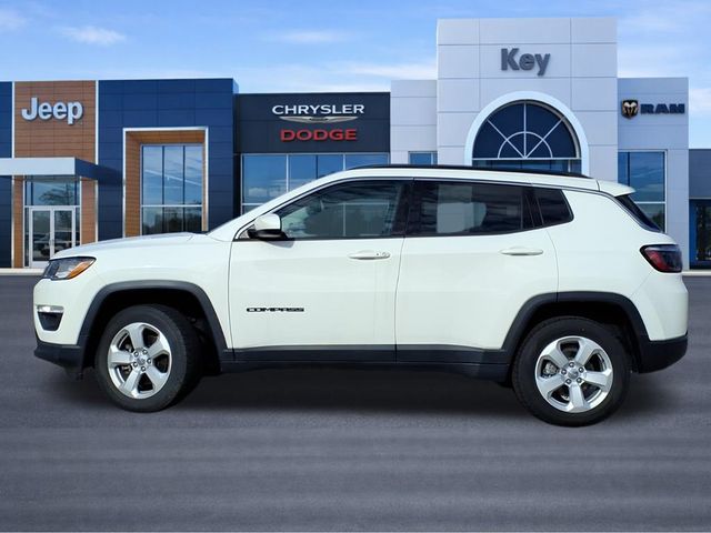 Used 2021 Jeep Compass Latitude with VIN 3C4NJDBB2MT560782 for sale in Rochester, NH