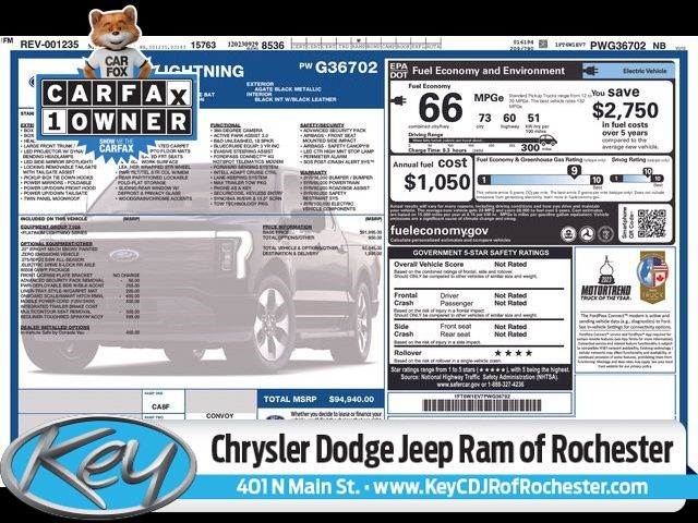 2023 Ford F-150 Lightning Platinum's photo