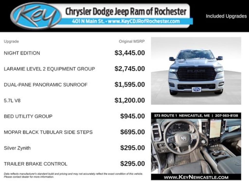 New 2026 Ram 1500 Laramie Pickup