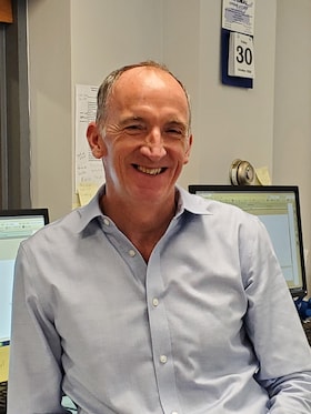 Staff member Mike Fletcher from fe63132e50be