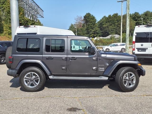 Used 2018 Jeep All-New Wrangler Unlimited Sahara with VIN 1C4HJXEG5JW190388 for sale in Portsmouth, NH