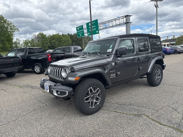 Used 2024 Jeep Wrangler 4-Door Sahara with VIN 1C4PJXEG2RW361539 for sale in Portsmouth, NH