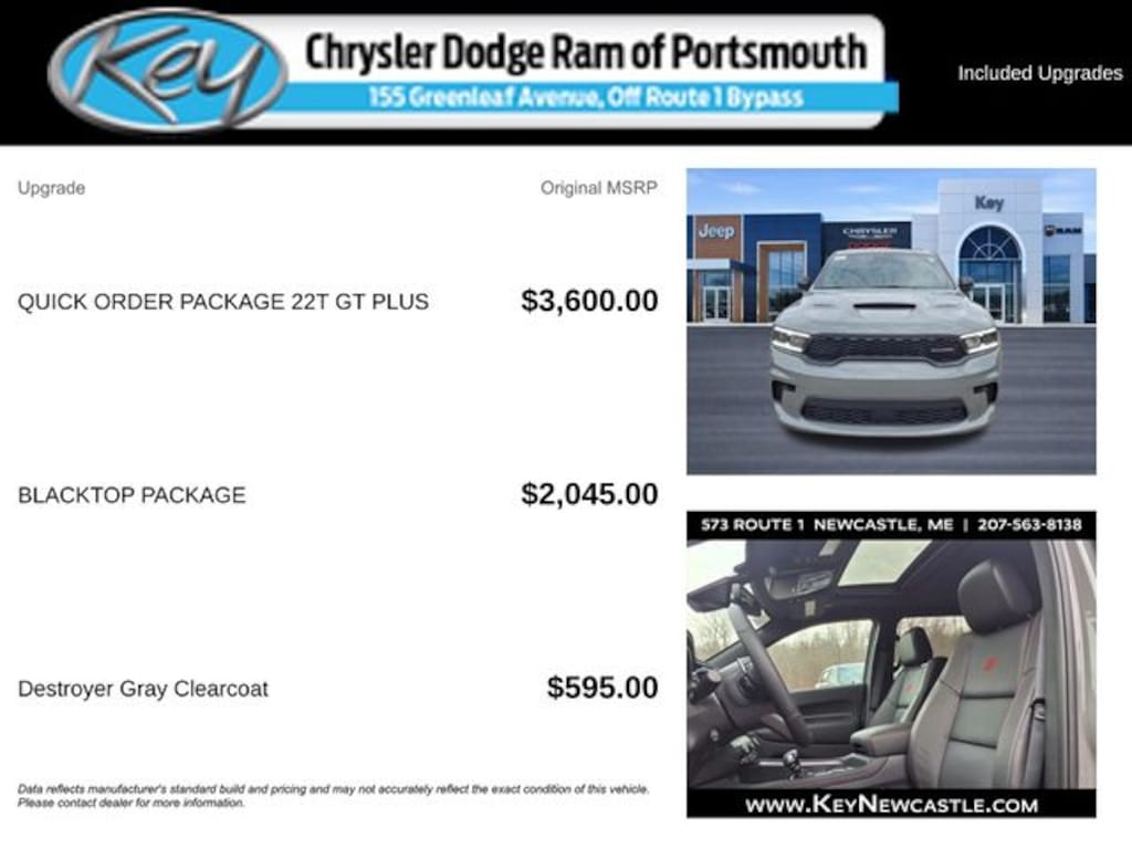 New 2026 Dodge Durango GT HEMI V8 Sport Utility