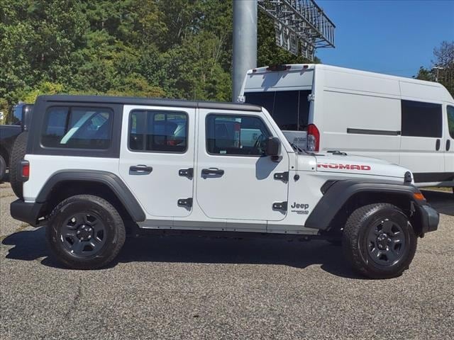 Used 2021 Jeep Wrangler Unlimited Sport with VIN 1C4HJXDG2MW572237 for sale in Portsmouth, NH