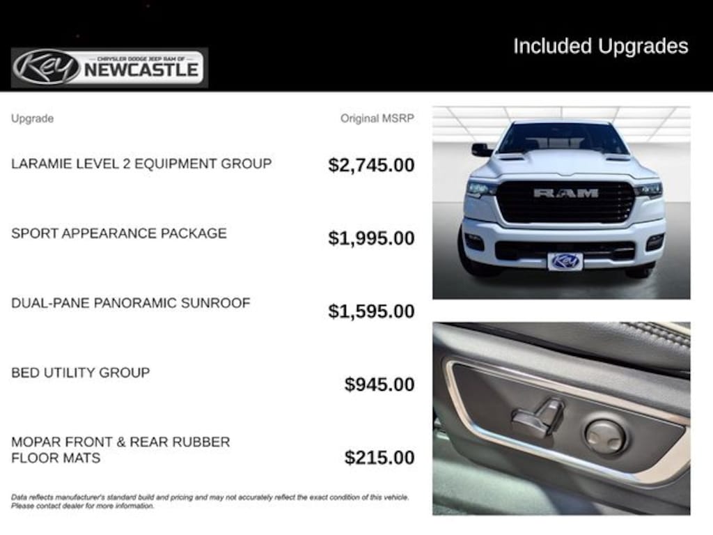 New 2026 Ram 1500 Laramie Pickup