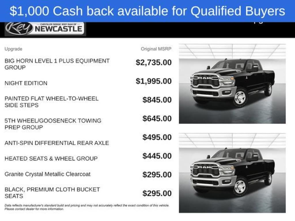 New 2026 Ram 2500 Big Horn Pickup