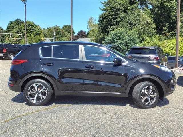 Used 2022 Kia Sportage LX with VIN KNDPMCAC3N7968220 for sale in Portsmouth, NH