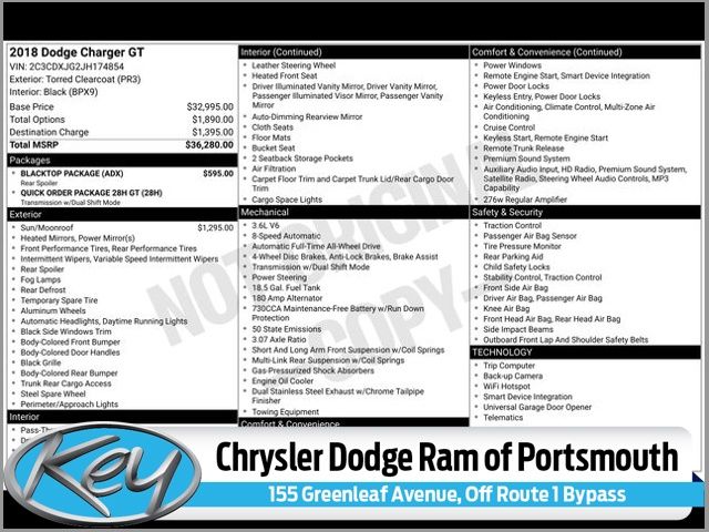 2018 Dodge Charger GT's photo