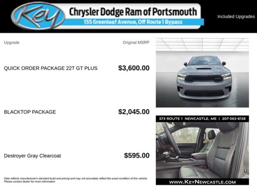 New 2026 Dodge Durango GT HEMI V8 Sport Utility