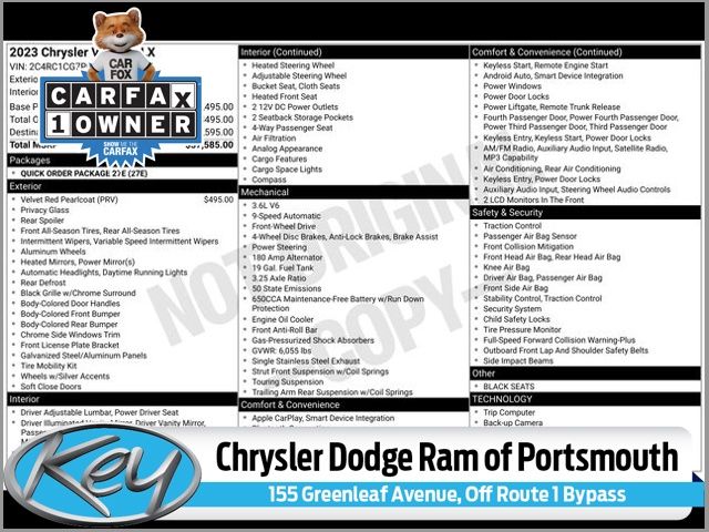 2023 Chrysler Voyager LX Van Passenger's photo