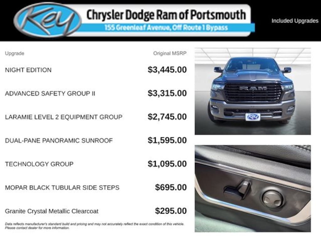 New 2026 Ram 1500 Laramie Pickup