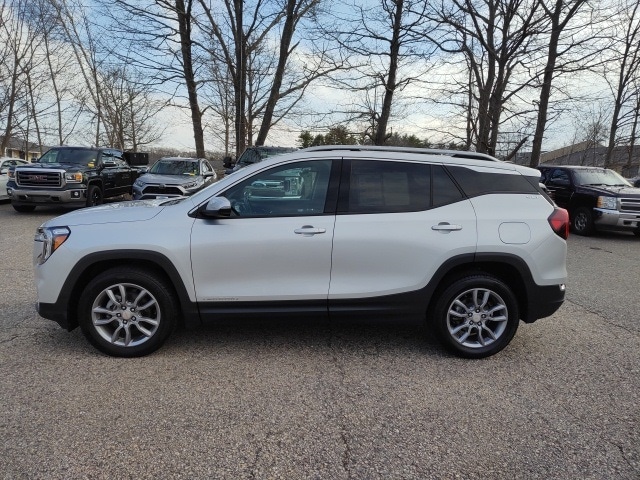 Used 2022 GMC Terrain SLT with VIN 3GKALVEV0NL119162 for sale in Portsmouth, NH