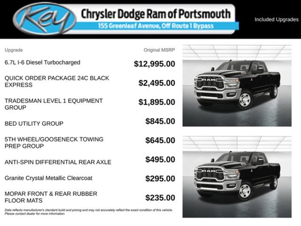 New 2026 Ram 2500 Tradesman Pickup
