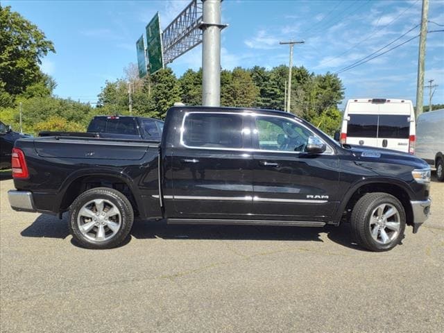 Used 2021 RAM Ram 1500 Pickup Limited with VIN 1C6SRFHT9MN534145 for sale in Portsmouth, NH