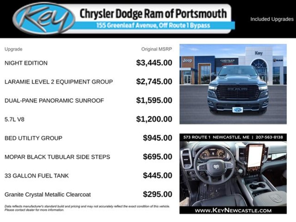 New 2026 Ram 1500 Laramie Pickup