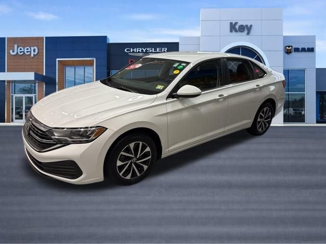 Used 2024 Volkswagen Jetta S with VIN 3VW5M7BU6RM003821 for sale in Portsmouth, NH