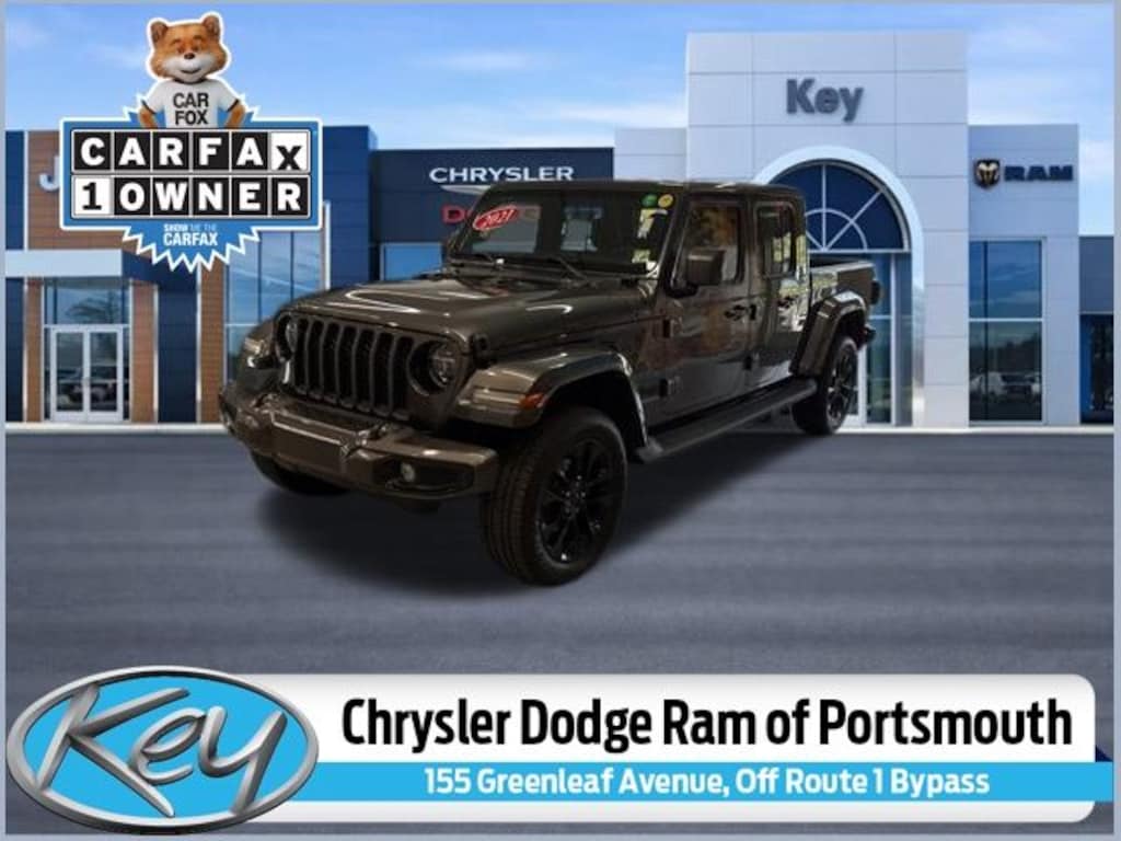 Used 2021 Jeep Gladiator Overland Truck Crew Cab