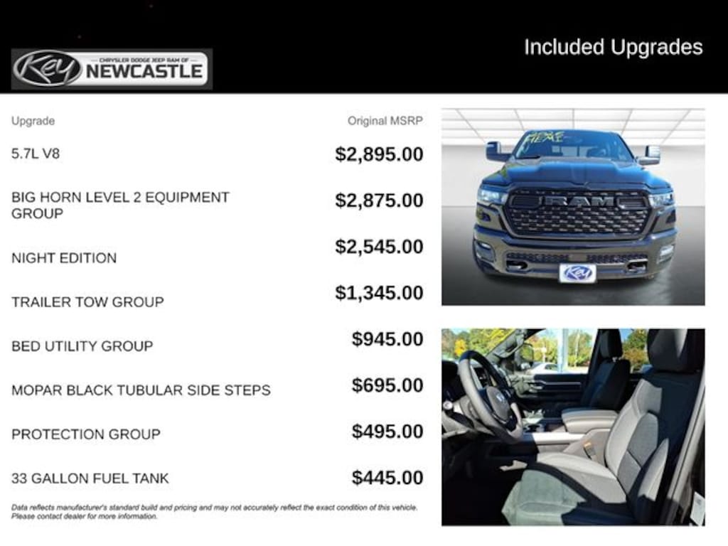 New 2026 Ram 1500 Big Horn/Lone Star Pickup