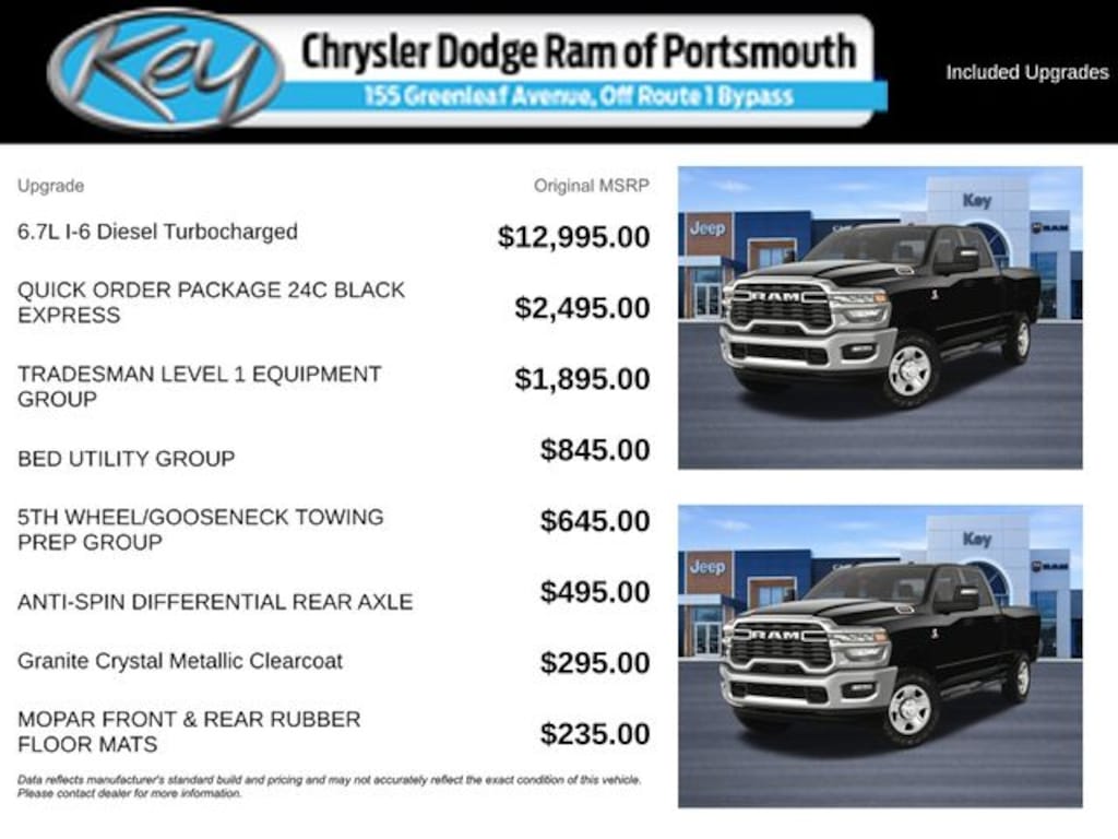 New 2026 Ram 2500 Tradesman Pickup