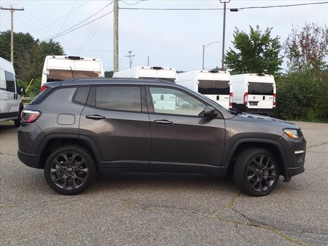 Used 2021 Jeep Compass 80th Spec. Edition with VIN 3C4NJDEB1MT517045 for sale in Portsmouth, NH