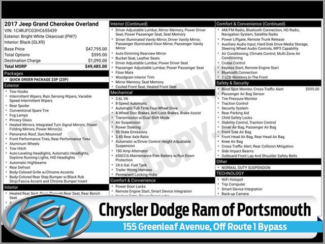 2017 Jeep Grand Cherokee Overland's photo