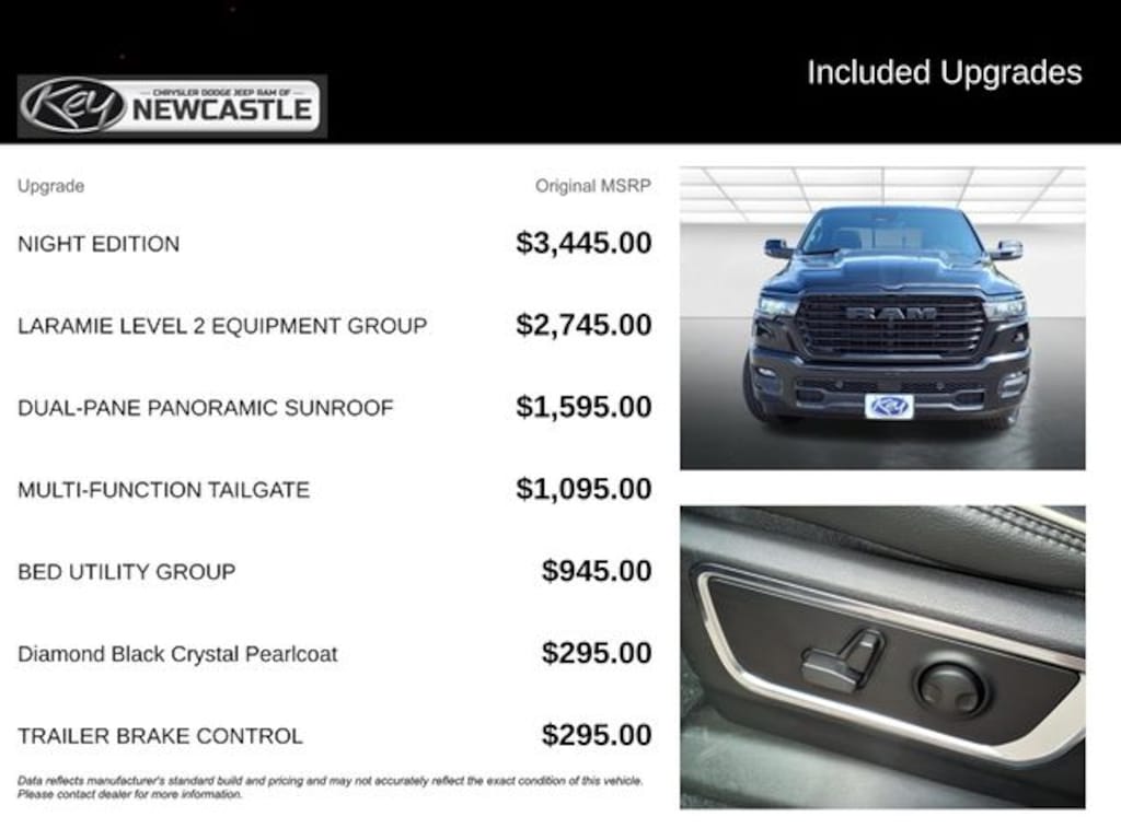 New 2026 Ram 1500 Laramie Pickup