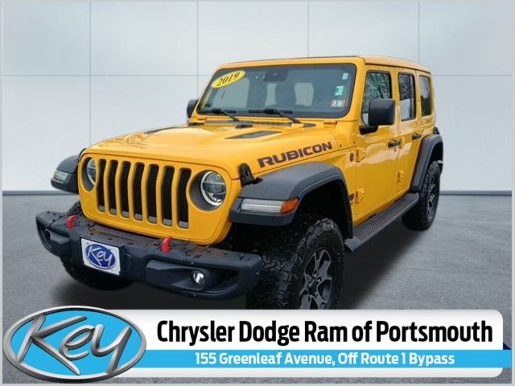 Used 2019 Jeep Wrangler Unlimited Rubicon 4x4 SUV