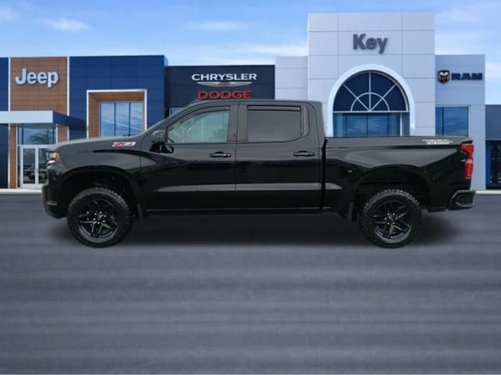 Used 2021 Chevrolet Silverado 1500 LT Trail Boss Truck Crew Cab