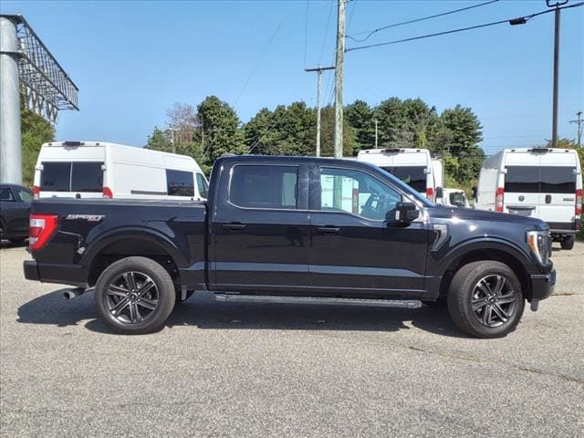 Used 2021 Ford F-150 Lariat with VIN 1FTEW1EP5MFA95304 for sale in Portsmouth, NH