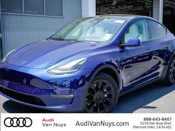 2023 Tesla Model Y Long Range Hero Image