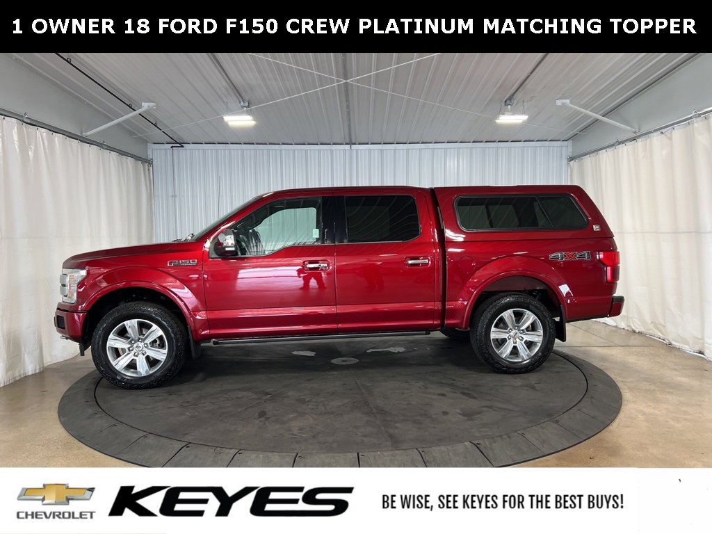 Used 2018 Ford F-150 Platinum with VIN 1FTEW1EG7JFE47889 for sale in Menomonie, WI