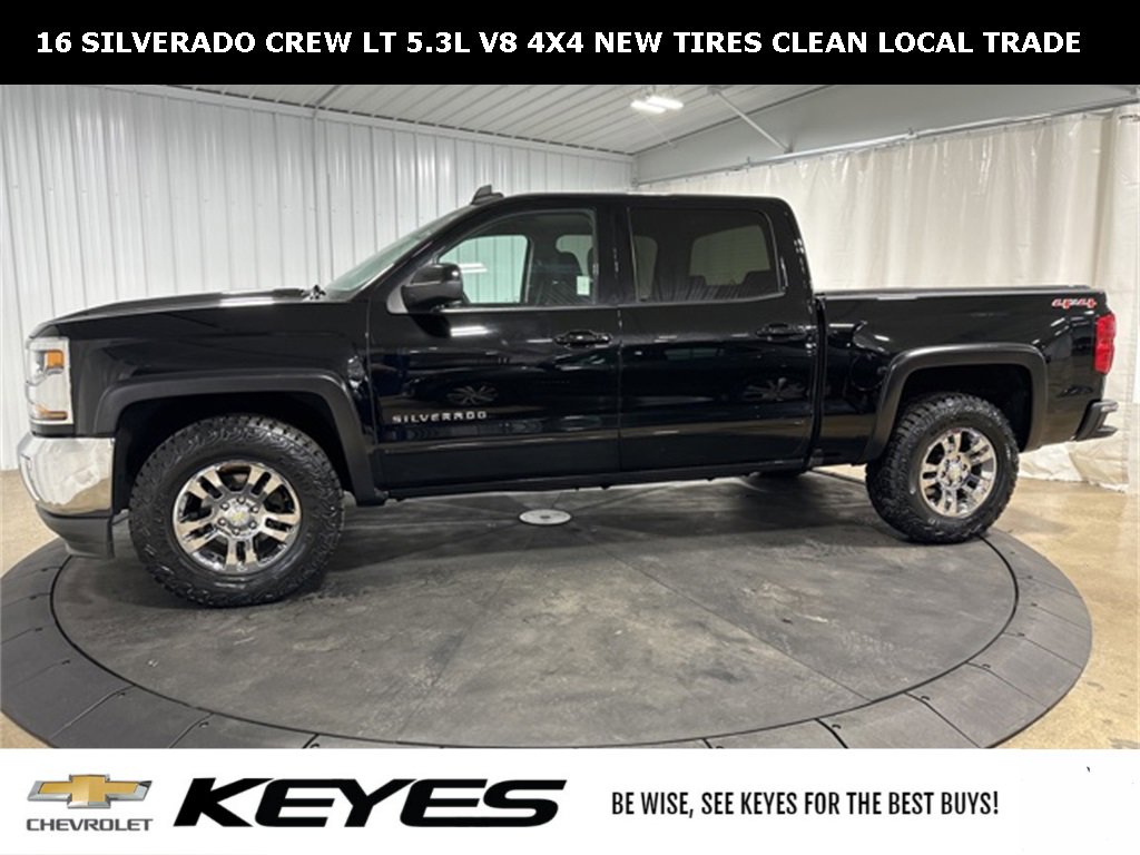 Used 2016 Chevrolet Silverado 1500 LT with VIN 3GCUKREC5GG112317 for sale in Menomonie, WI