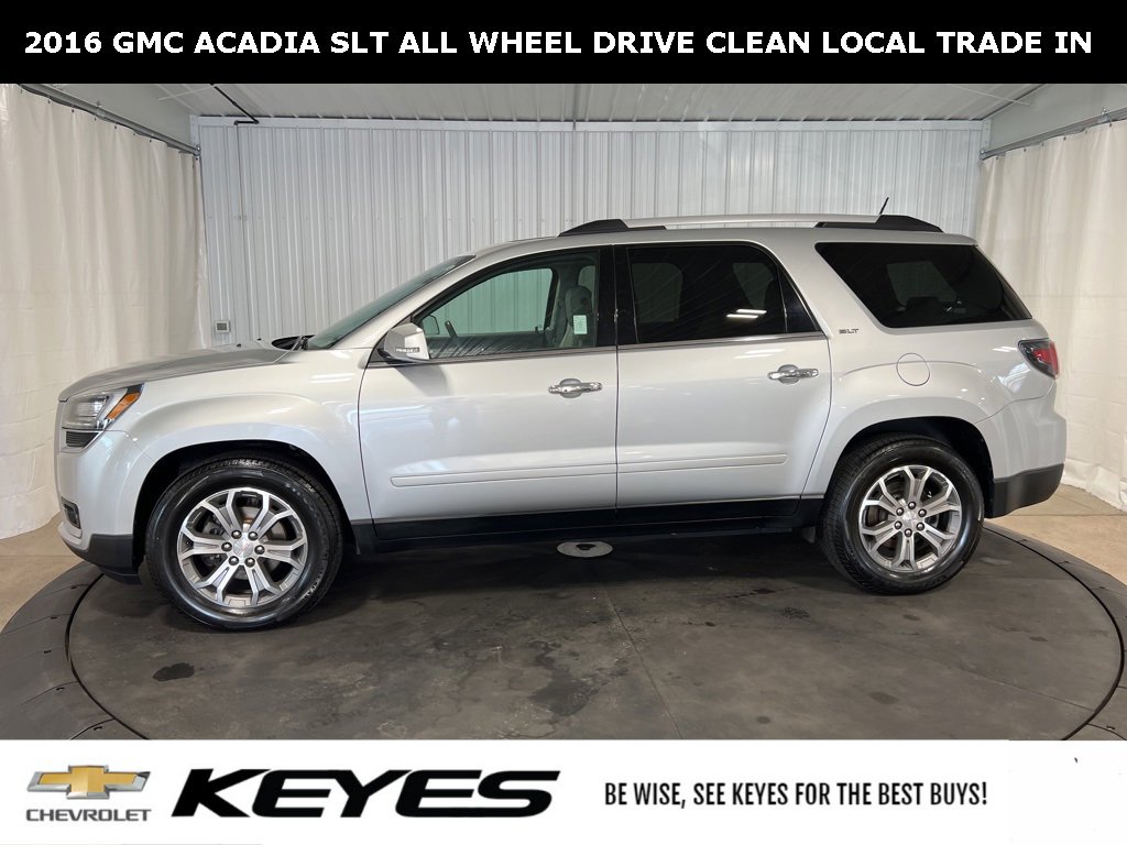 Used 2016 GMC Acadia SLT-1 with VIN 1GKKVRKD9GJ246715 for sale in Menomonie, WI