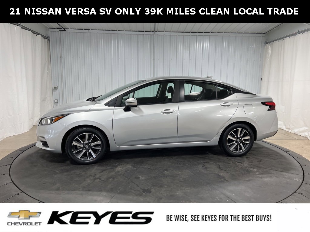 Used 2021 Nissan Versa Sedan SV with VIN 3N1CN8EV9ML855020 for sale in Menomonie, WI