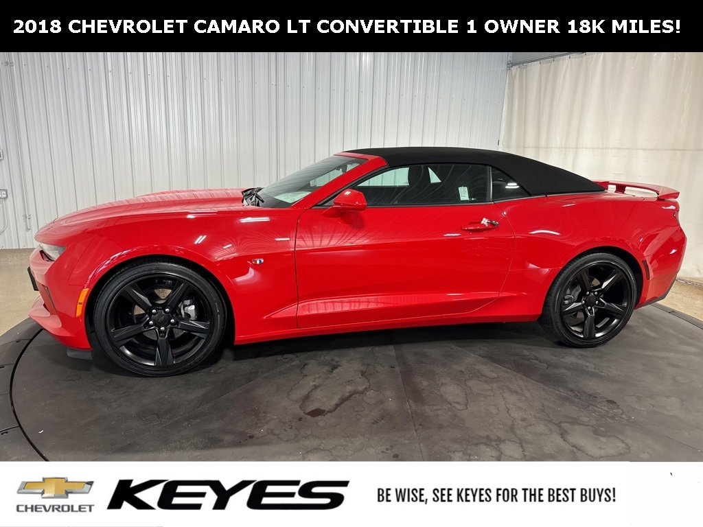 Used 2018 Chevrolet Camaro 1LT with VIN 1G1FB3DS8J0170568 for sale in Menomonie, WI