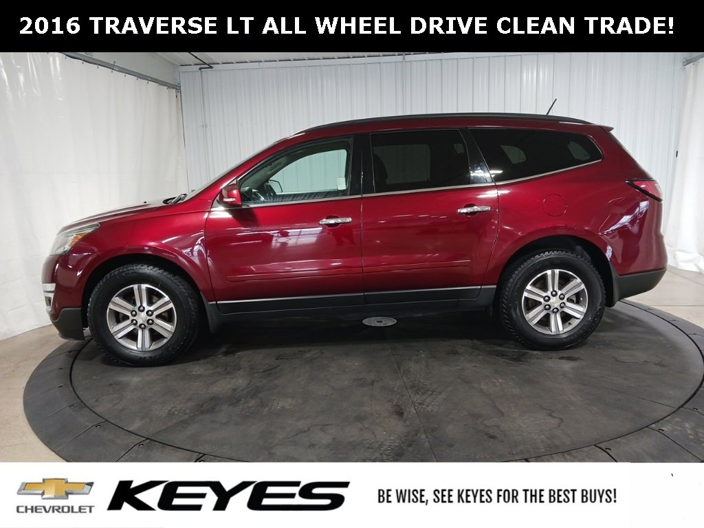 Used 2016 Chevrolet Traverse 1LT with VIN 1GNKVGKD4GJ179836 for sale in Menomonie, WI