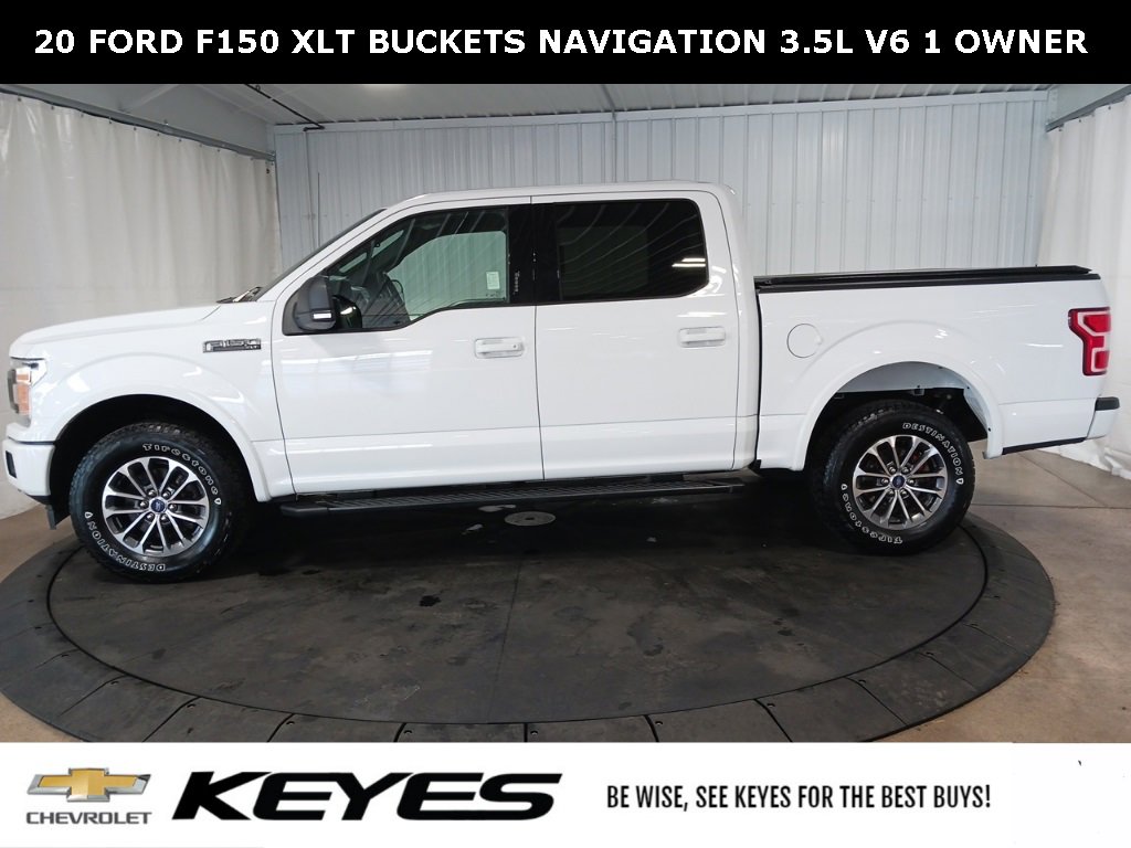 Used 2020 Ford F-150 XLT with VIN 1FTEW1E49LKD76338 for sale in Menomonie, WI