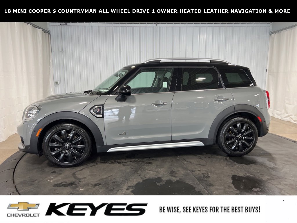 Used 2018 MINI Countryman S with VIN WMZYT5C34J3D81982 for sale in Menomonie, WI