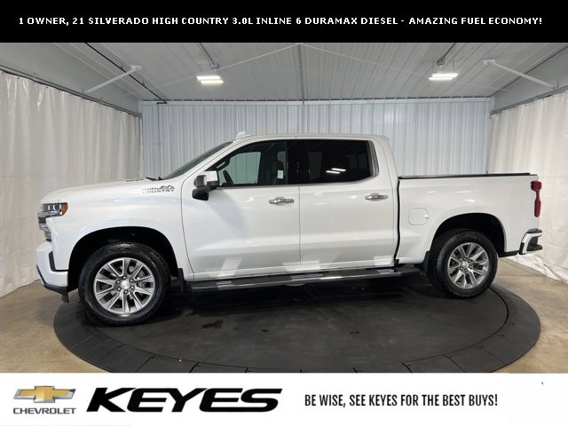 Used 2021 Chevrolet Silverado 1500 High Country with VIN 3GCUYHET0MG228884 for sale in Menomonie, WI