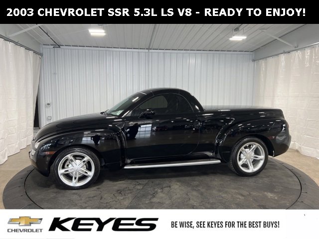 Used 2003 Chevrolet SSR LS with VIN 1GCES14P23B101160 for sale in Menomonie, WI