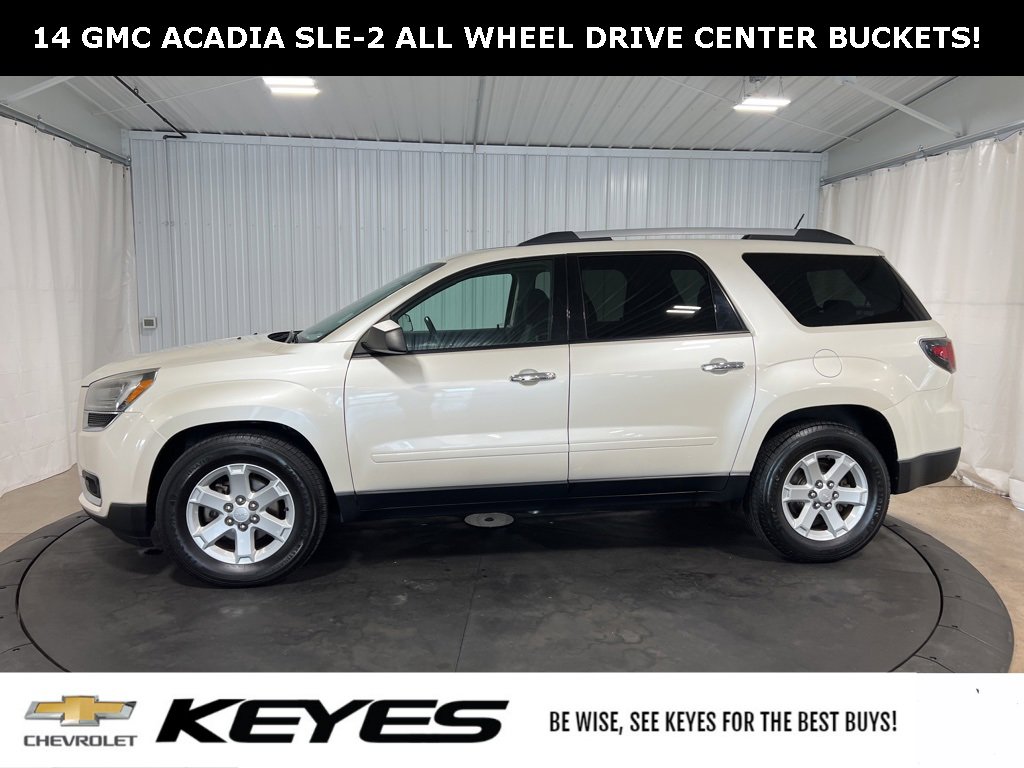 Used 2014 GMC Acadia SLE2 with VIN 1GKKVPKD3EJ224579 for sale in Menomonie, WI