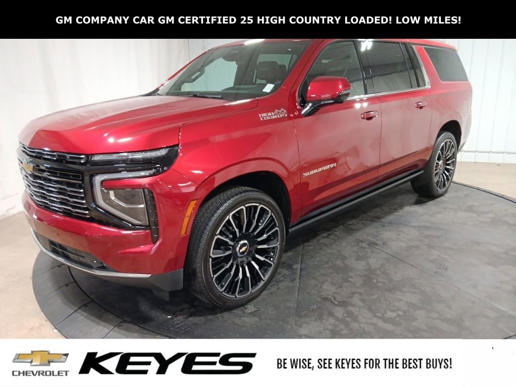 Certified 2025 Chevrolet Suburban High Country SUV