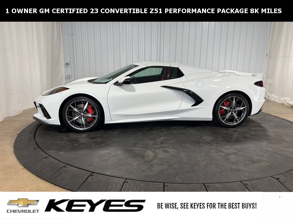 Certified 2023 Chevrolet Corvette 1LT with VIN 1G1YA3D49P5132825 for sale in Menomonie, WI