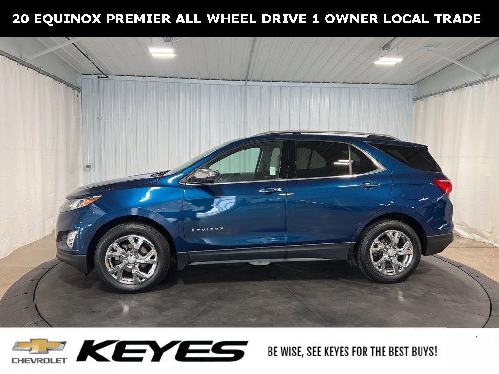 Used 2020 Chevrolet Equinox Premier with VIN 2GNAXXEV6L6184764 for sale in Menomonie, WI